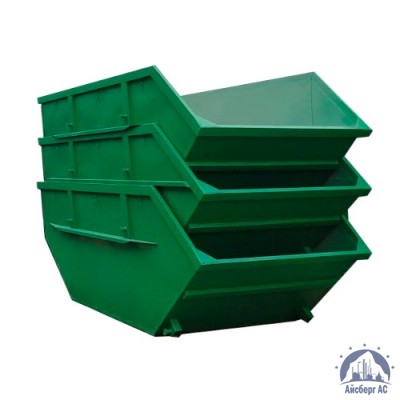 Бункер накопитель 8 м3 – мусорный контейнер “лодочка” купить в Калуге